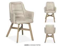 WoonMax Eettafel stoel Asher met vele mogelijkheden