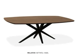 WoonMax Eettafel Wellington Deens Ovaal Lamulux - Diverse kleuren en afmetingen