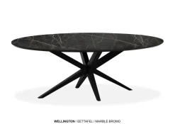 WoonMax Eettafel Wellington Ovaal Lamulux - Diverse kleuren en afmetingen