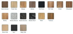 WoonMax Eettafel Wellington Rond Lamulux uitschuifbaar - Diverse kleuren en afmetingen