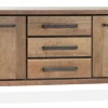 WoonMax Kinga dressoir 2 deurs/3 laden Lamulux Old Teak