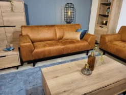 WoonMax Lederen bank Power A1 - Modulair en Comfortabel