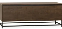 WoonMax Milltown dressoir 4 deurs Dark Mango - 218 cm