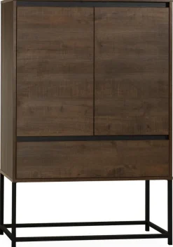 WoonMax Milltown Wandkast met 2 deuren en 1 lade - 116 cm