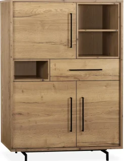 WoonMax Opbergkast Valley Lamulux Natur - 115 cm