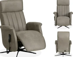 WoonMax Relaxfauteuil Brussel - 4 kleuren Chicago