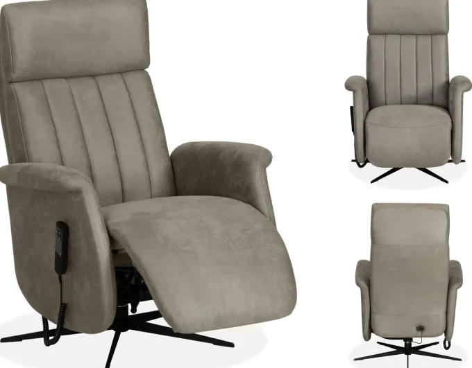 WoonMax Relaxfauteuil Brussel - 4 kleuren Chicago