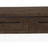 WoonMax Rimini Salontafel 2 lades Lamulux Dark mango