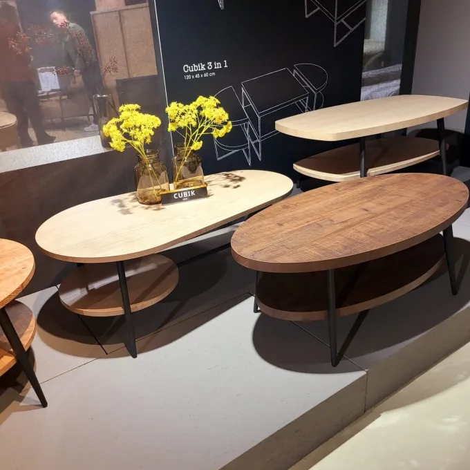 WoonMax Salontafel Cubik - Type 2 - Diverse kleuren