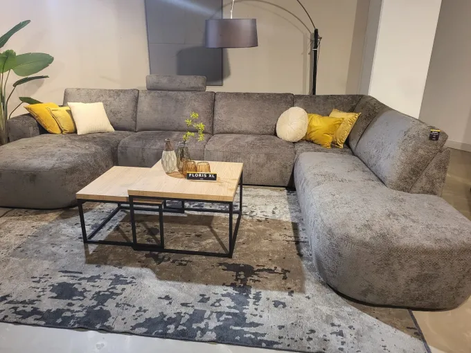 WoonMax Salontafel Floris set van 2 XL - diverse kleuren Lamulux