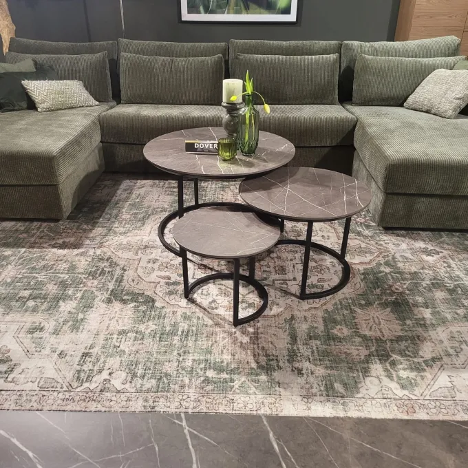 WoonMax Salontafel set van 3 Dover Lamulux - diverse kleuren