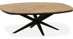 WoonMax Salontafel Wellington Deens Ovaal Lamulux - 135 - 67 cm