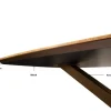 WoonMax Salontafel Wellington Ovaal Lamulux - 135 x 67 cm