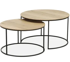 WoonMax Salontafel Windsor set van 2 - diverse kleuren Lamulux