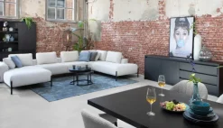WoonMax TV meubel Milanello 2 deurs / 2 laden 159 cm