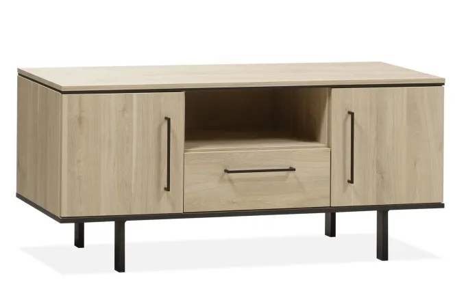 WoonMax Tv meubel Santorini Groot Fresh Oak - klein