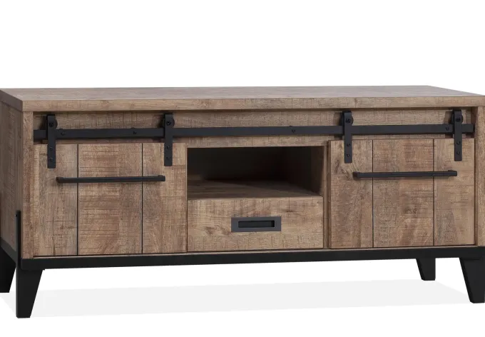 WoonMax TV meubel Vigo Mango groot 2 deuren - WoonMax