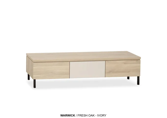 WoonMax TV Meubel Warwick - 100, 150, 200 en 250 cm - Hoog model - Hangend of staand
