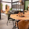 WoonMax Vigo Dark Mango dressoir 2 deurs Lamulux - Robuust & Krasvast