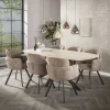 WoonStijl Armstoel Embrace draaibaar - Hoven champagne