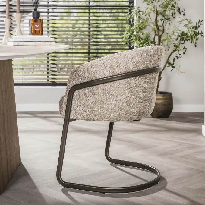 WoonStijl Armstoel Sway Hoven Zand