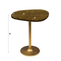 WoonStijl Bijzettafel M Eclipse Koper antiek finish