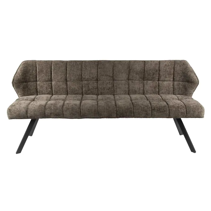 WoonStijl Eetkamerbank raster 180 Rich Taupe