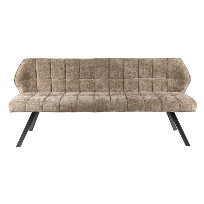 WoonStijl Eetkamerbank raster 180 Rich Champagne