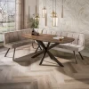 WoonStijl Eetkamertafel 180 Arhus solid bruin