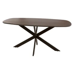 WoonStijl Eetkamertafel 180 Arhus solid bruin