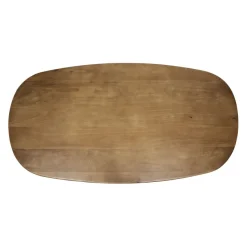 WoonStijl Eetkamertafel 180 Cliff ovale buis mango