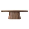 WoonStijl Eettafel Arcadia deens ovaal 240cm Massief acacia bruin