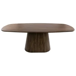 WoonStijl Eettafel Central deens ovaal 180 cm acacia bruin