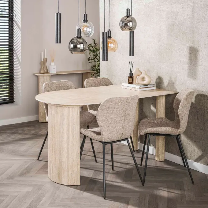 WoonStijl Eettafel Romano Arch 1-side 140