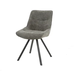 WoonStijl Eettafelstoel Plooi Boucle taupe
