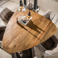 WoonStijl Eettafel Wave Centro driehoekig 150 mango
