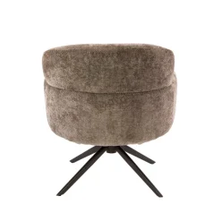WoonStijl Fauteuil Flex draaibaar Hoven champagne bruin