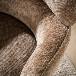 WoonStijl Fauteuil Flex draaibaar Hoven champagne bruin