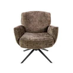 WoonStijl Fauteuil Forza draaibaar Hoven champagne