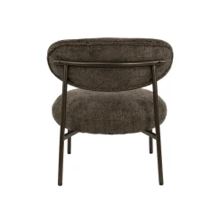 WoonStijl Fauteuil Round - Tissee cargo bruin