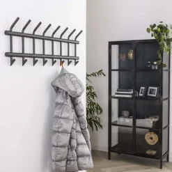 WoonStijl Garderobe 8 haaks breed ronde buis