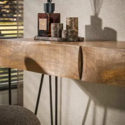 WoonStijl Hal-/kaptafel Ocean 2 lades mango zand