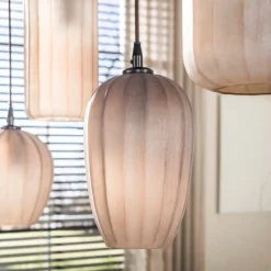 WoonStijl Hanglamp Altura 5-lichts Sienna bruin-frosted