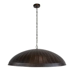 WoonStijl Hanglamp Guard 1-lichts Ø90cm Smoked bruin