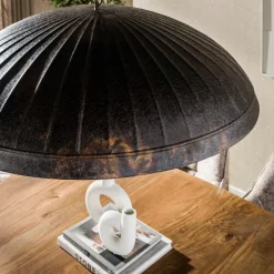 WoonStijl Hanglamp Guard 1-lichts Ø90cm Smoked bruin