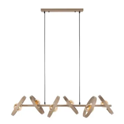 WoonStijl Hanglamp Hover 6-lichts beige