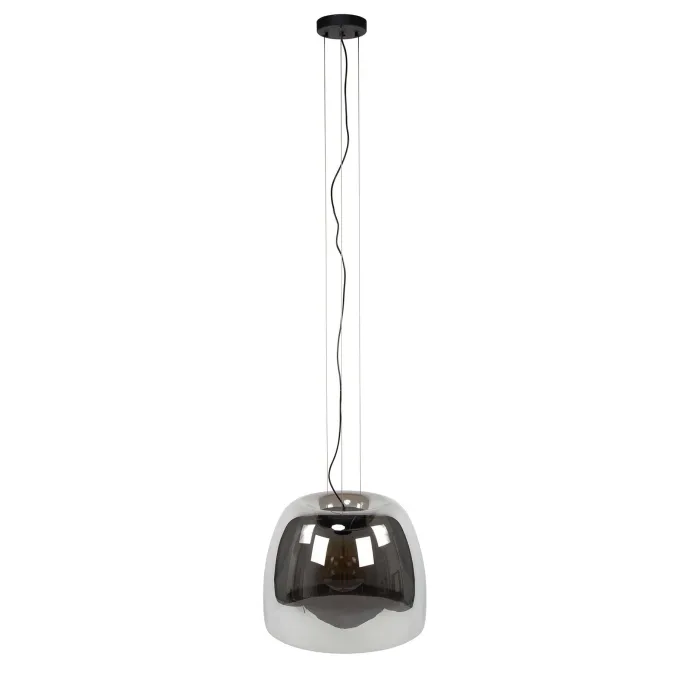 WoonStijl Hanglamp 1L drift XL glass Smoke
