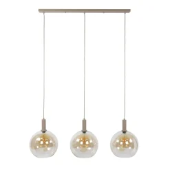 WoonStijl Hanglamp 3 Lichts Sfera beige