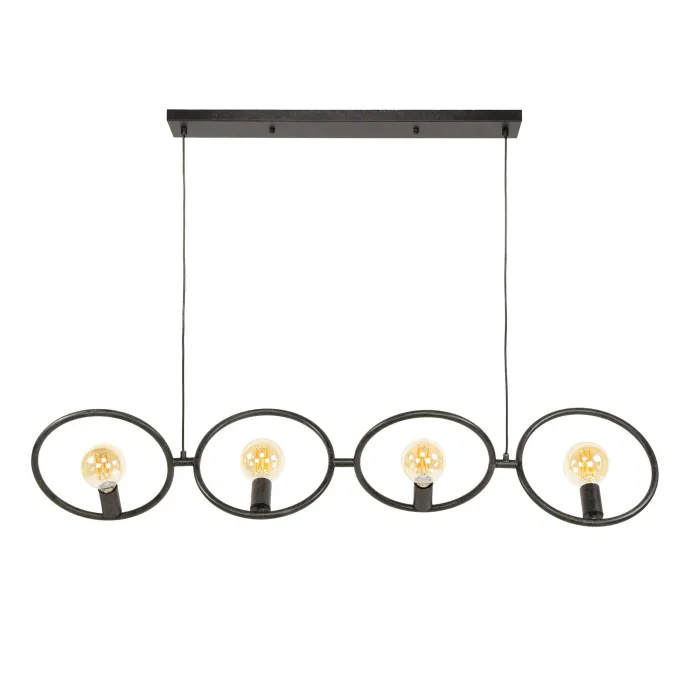 WoonStijl Hanglamp 4L Loop