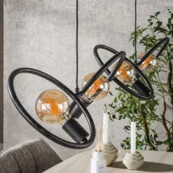 WoonStijl Hanglamp 4L Loop